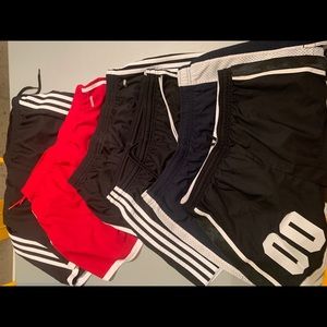 6 pairs of soccer shorts